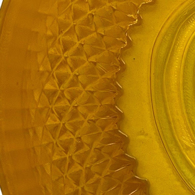 Amber Resin Shaving Bowl, Translucent Lather Cup, Spiral Floor (120mm) image 4