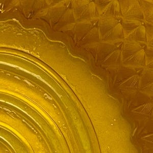 Amber Resin Shaving Bowl, Translucent Lather Cup, Spiral Floor (120mm) image 19