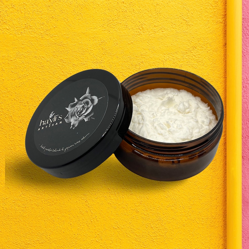 Tallow Vegan Shaving Soap Shea and Cocoa Butter Thick Lather Artisan