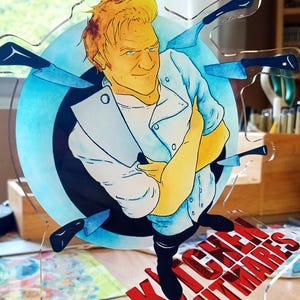 Gordon Ramsay - Kitchen Nightmares - Acrylic Character Stand