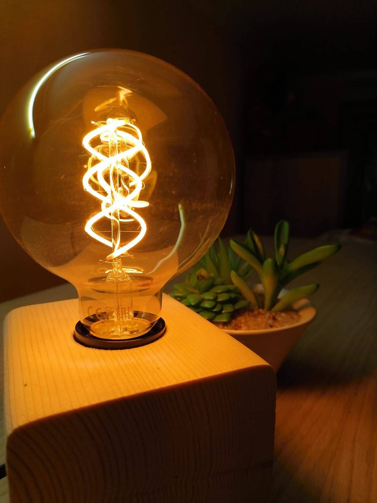 Wooden lamp | Etsy