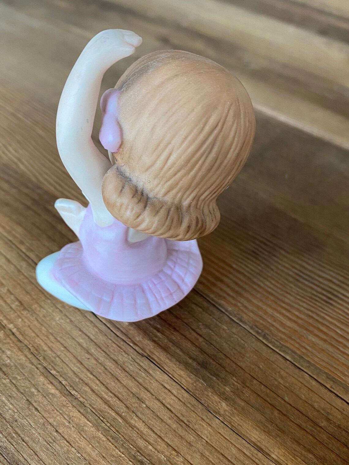 Enesco Figurine Sitting Ballerina Vintage 1983 Etsy