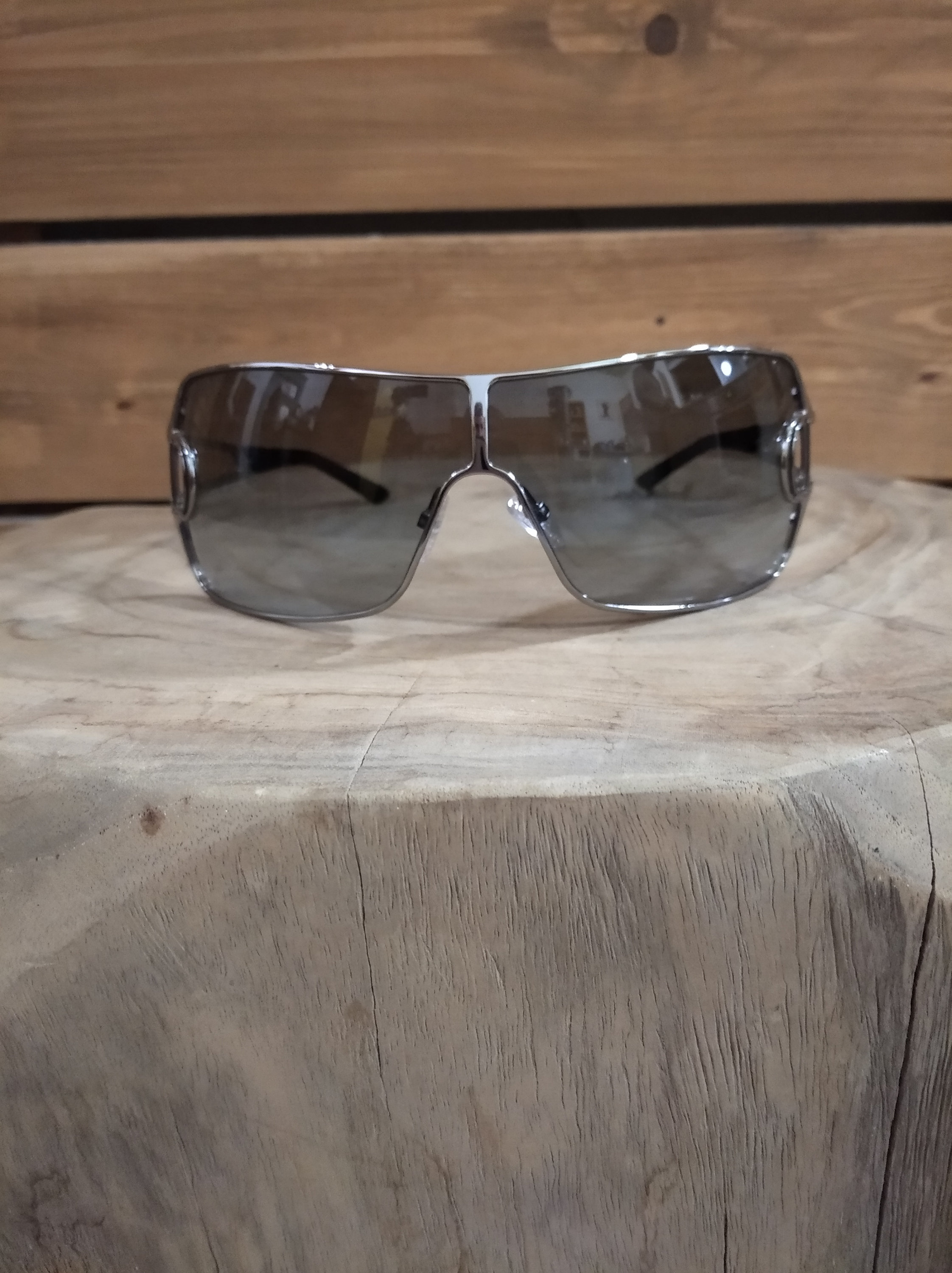 Dior Vintage Sunglasses, Diorissimo 2 Mask Black Sunglasses 