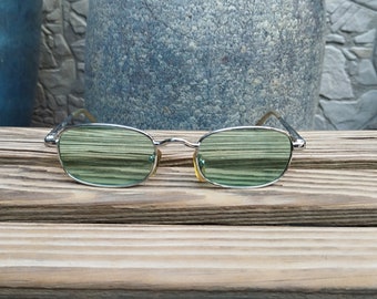 Gafas de sol vintage azul ciel