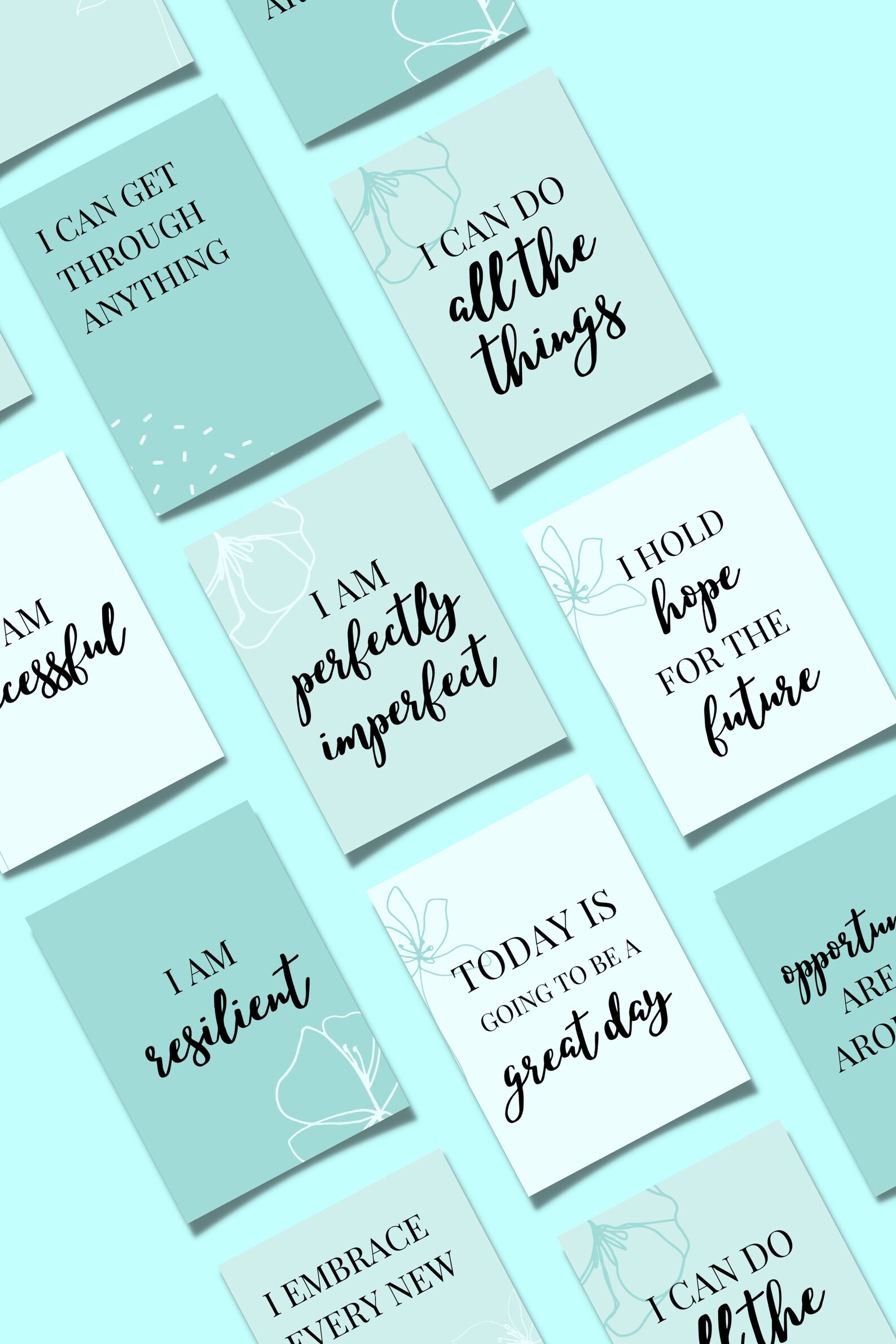 Printable Affirmation Cards | Positive Affirmations | Self Care Cards ...