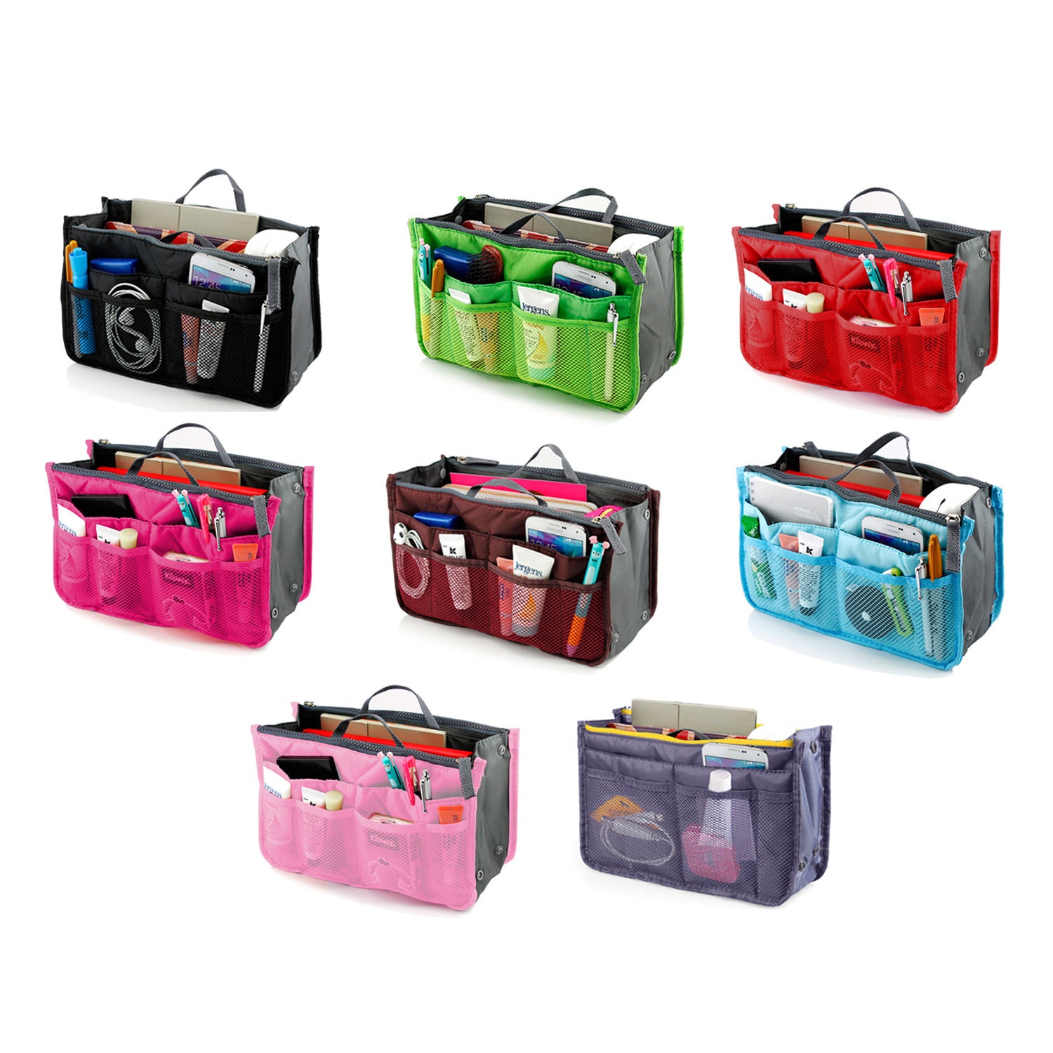 Purse Organizer Insert  AlgorithmBags® Bag Tote Liner Shaper Divider