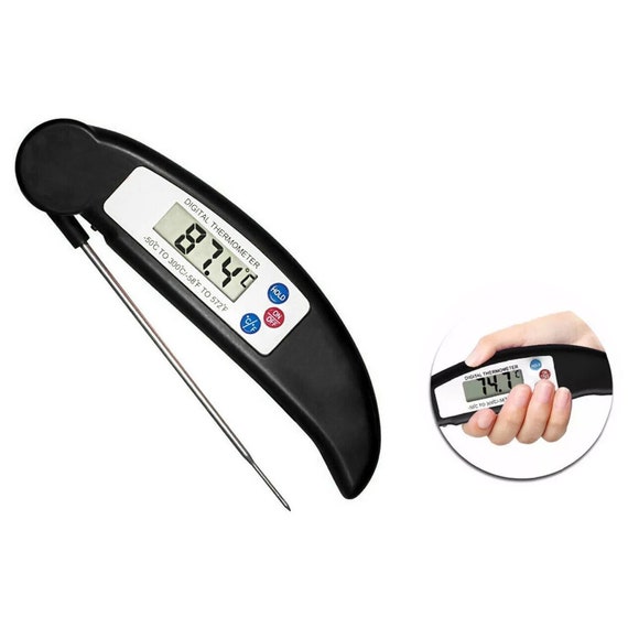 Stainless Steel Instant-read Prothermo Digital Meat and Poultry Thermometer  