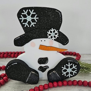 Sitting Snowman Complete DIY Kit