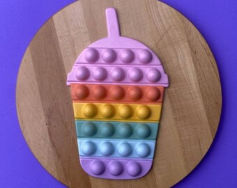 Milkshake Pop It, 3 Part Mold, BWB Mold, Dessert Mold