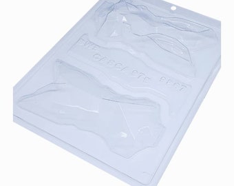 Bunny Head Chocolate, Diamond, 3 Part Mold, BWB Mold