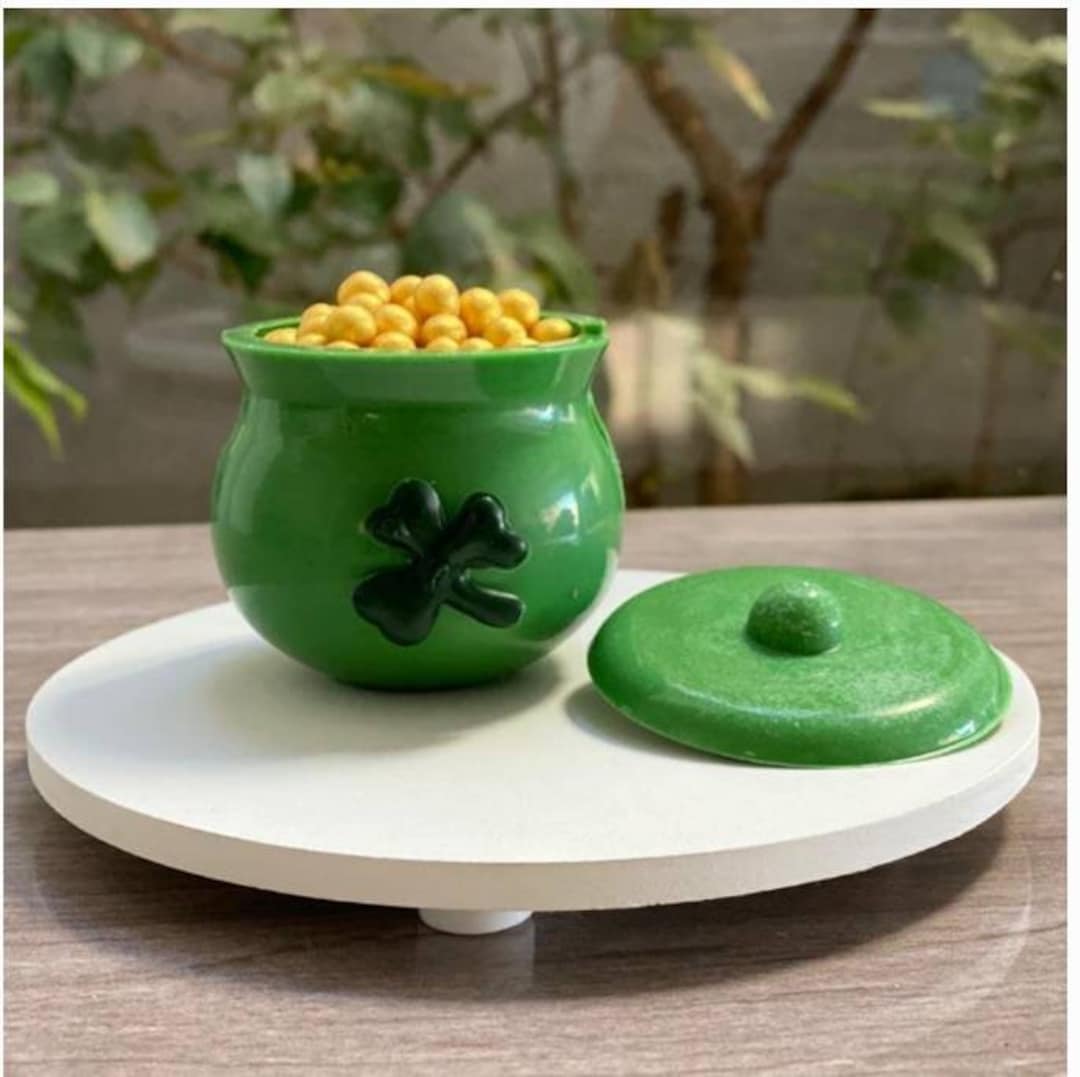 Cauldron, 3 Part Chocolate Mold, BWB Mold, St. Patricks Day Cauldron