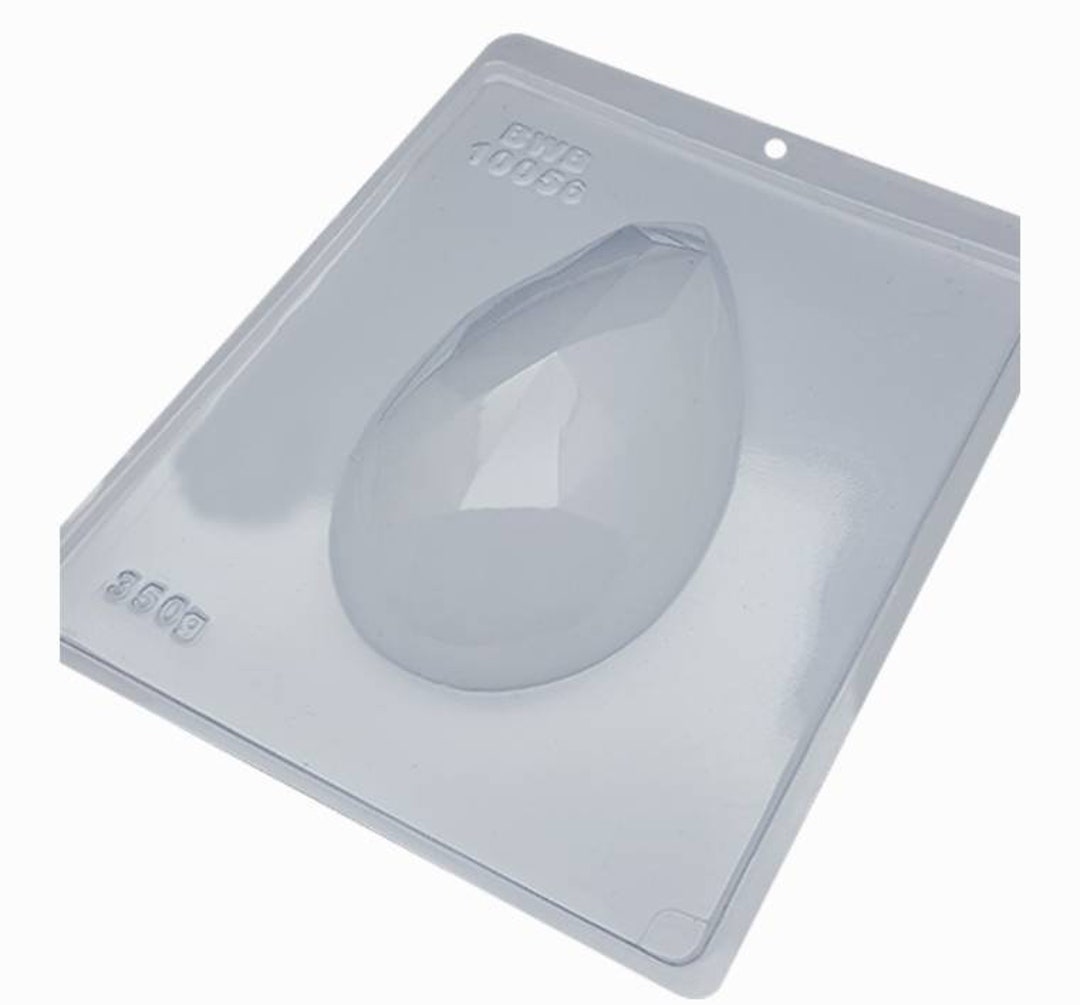 Plain Easter Egg 3-Part Chocolate Mold 750g Shell (BWB) main image 1