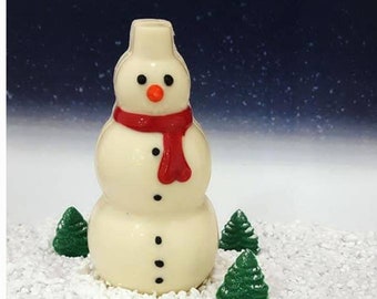 Snowman Breakable, 3 Part Mold