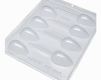 Choco-Egg Pop, 1 part mold, BWB Mold, Easter Egg Mold, Egg Mold