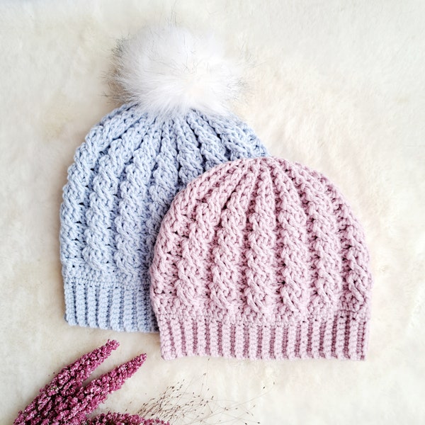 Cable Hat Pattern - Etsy