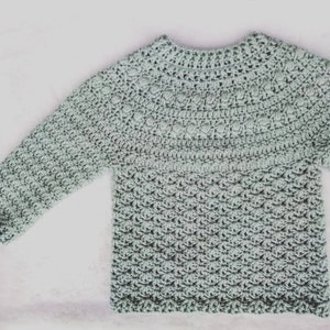 Crochet Pattern lace Sweater Girl Sweater - Etsy