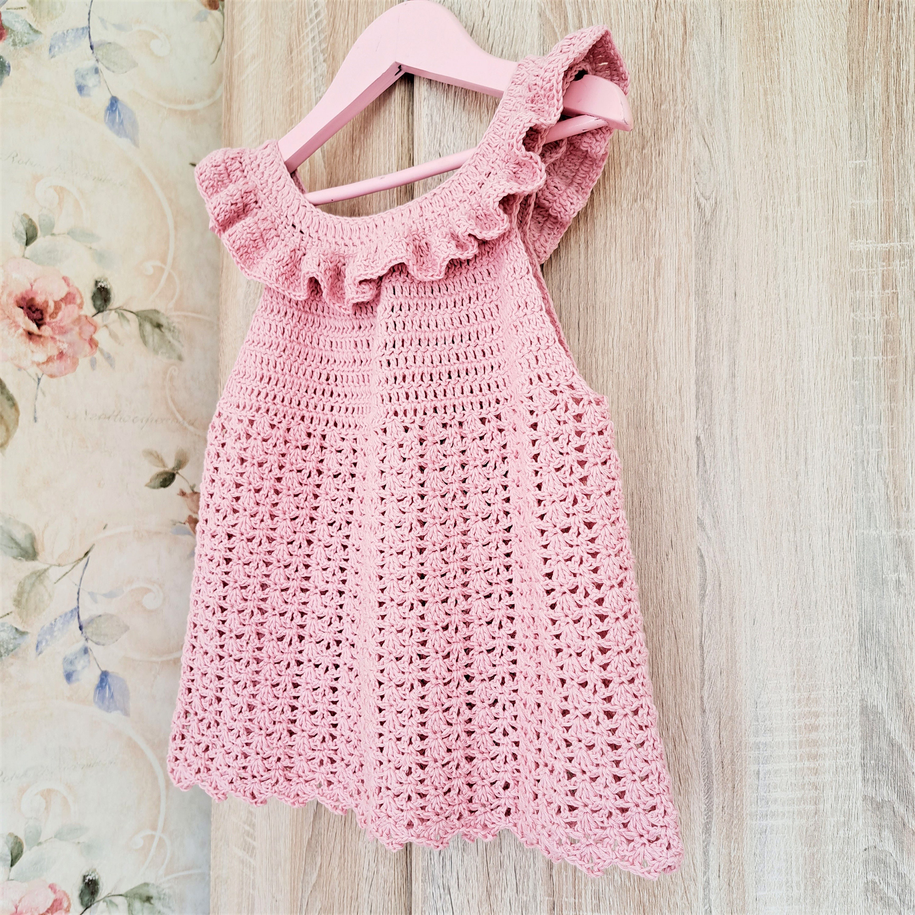 Crochet frill knit tops andmary pink 新品♡ il_fullxfull.3996983976_jhyi.jpg