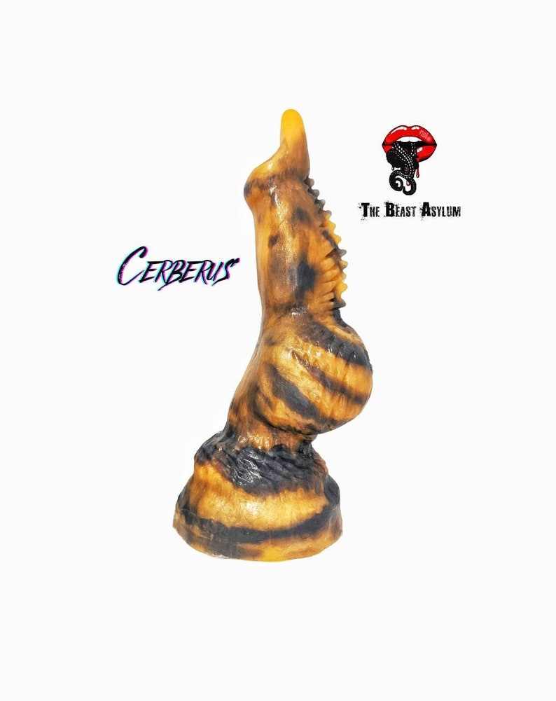 Cerberus Canine Dog Dildo 7 Custom Platinum Silicone | Etsy