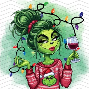 Cute Boujiee Png, Christmas Png, Cute Girl Png, Sublimation, DTF Transfers
