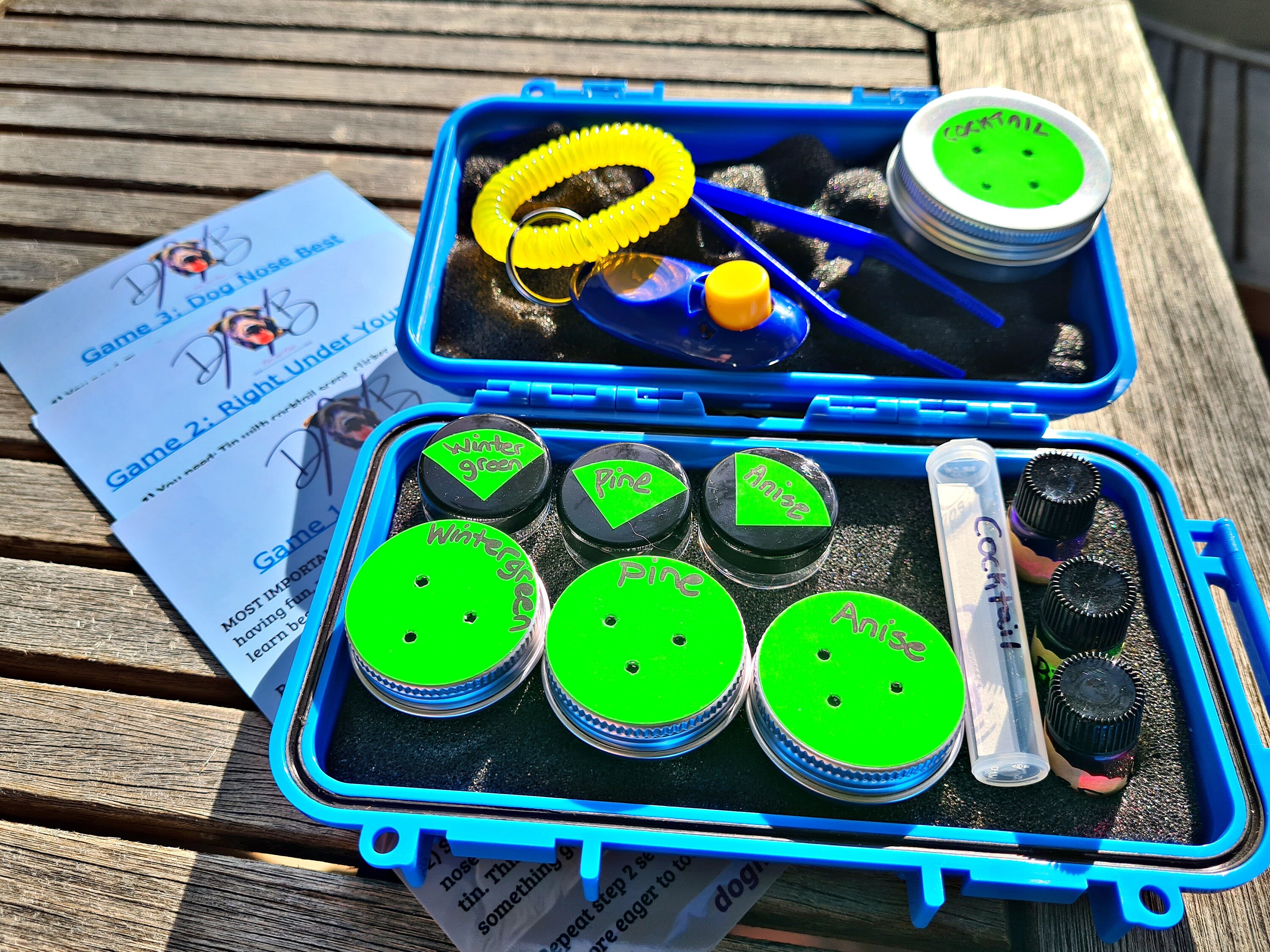 Dog Nosework Scent Kit Etsy UK