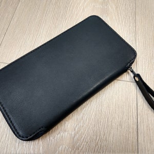 Funda universal para teléfono con cremallera de 6,5 pulgadas, funda de cuero para teléfono, funda universal para teléfono con cremallera, funda universal para teléfono