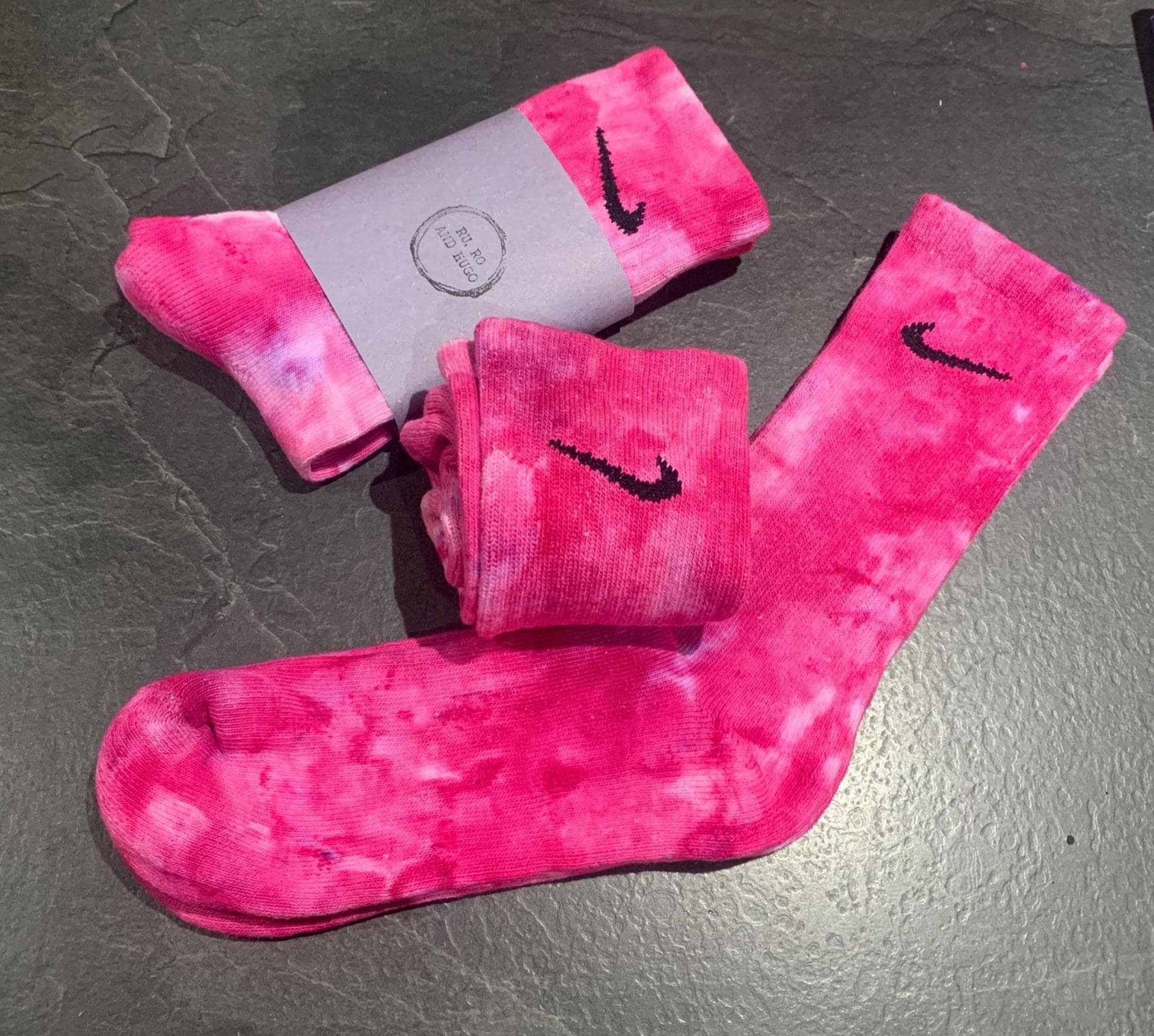 tie dye nike socks etsy