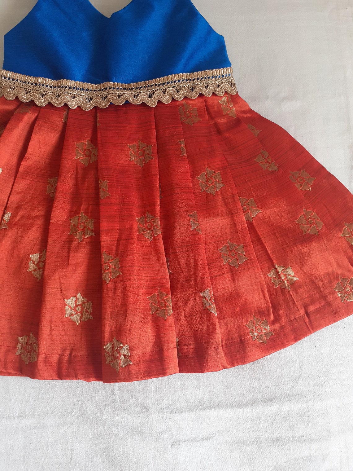 Handmade Baby Ethnic Wear Toddler Indian Gown Baby One Piece Etsy