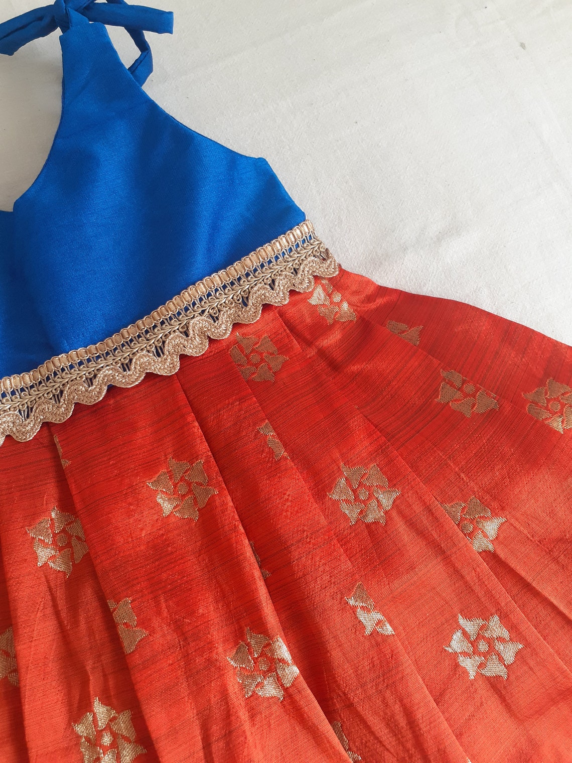 Handmade Baby Ethnic Wear Toddler Indian Gown Baby One Piece Etsy