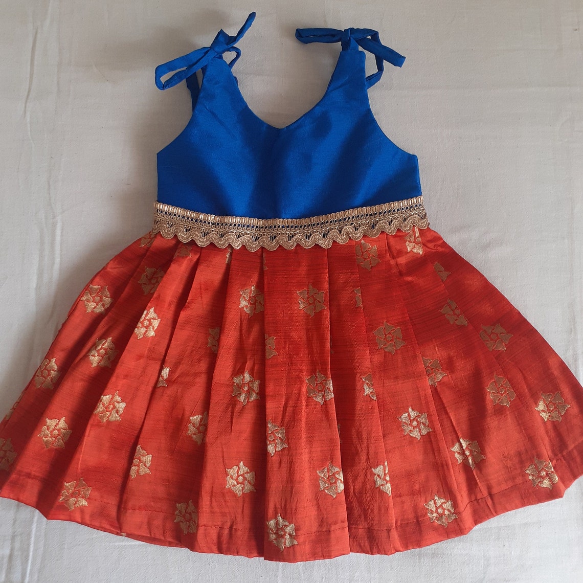 Handmade Baby Ethnic Wear Toddler Indian Gown Baby One Piece Etsy
