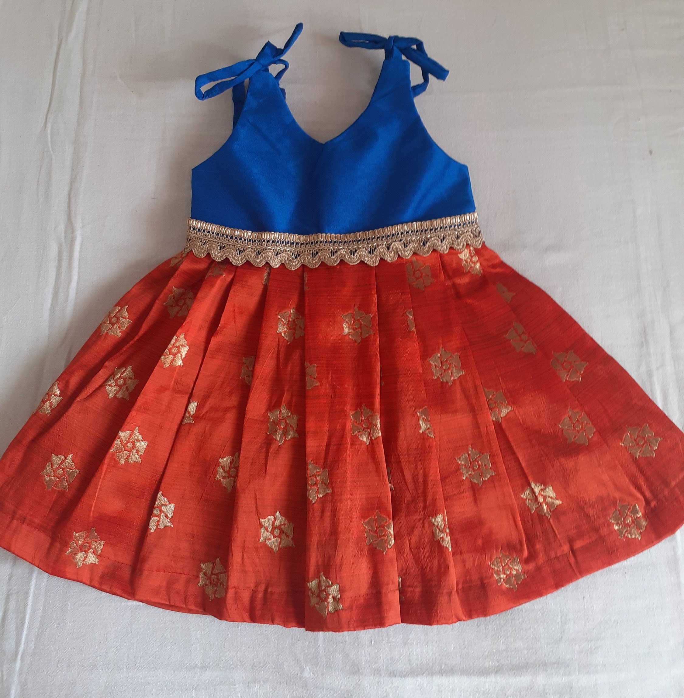 Handmade Baby Ethnic Wear Toddler Indian Gown Baby One Piece - Etsy