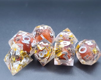 Enchanted Imprisonment handmade liquid dice set