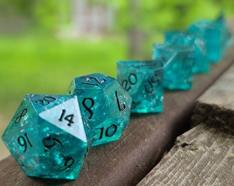 Sea Spawn Lagoon dice set