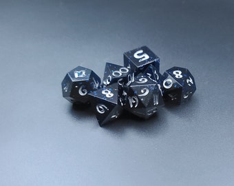 Stars of the Underdark handmade dice set