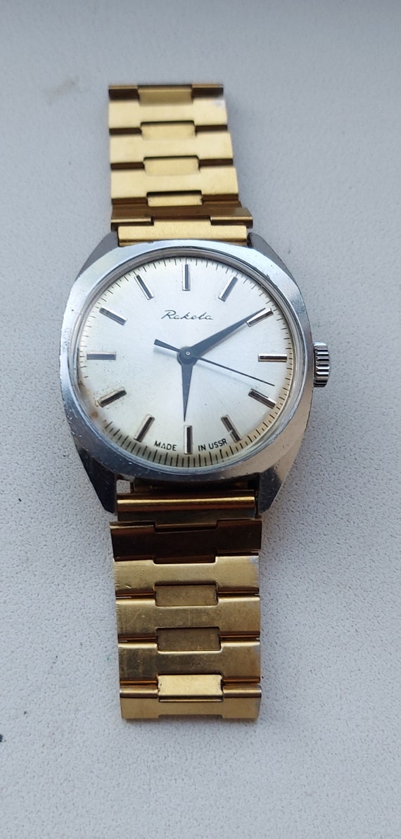 Rare wristwatch "Raketa" USSR watch - image 6