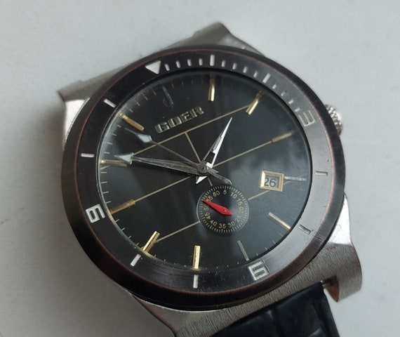 Excellent Stylish automatic winding wristwatch GO… - image 9