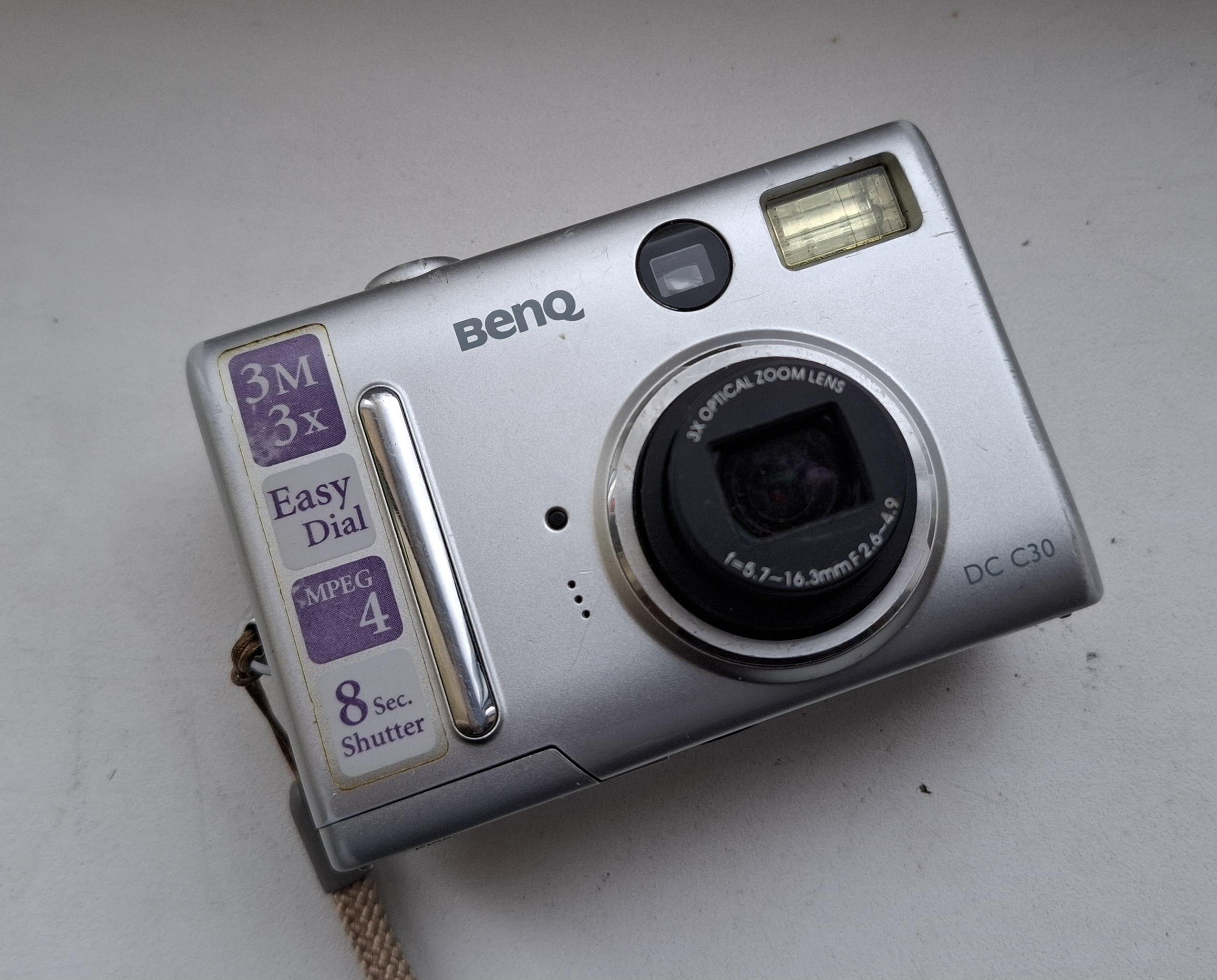 Rare Benq DC C30 Silver Digital Camera With Memory Card - Etsy