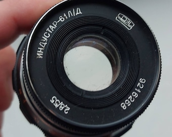 Vintage rare Industar 61 L/D 2.8/55 lens
