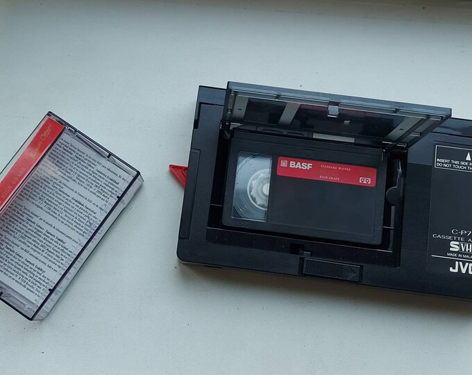 Vintage Motorized Cassette Adapter JVC CP7U VHSC Etsy