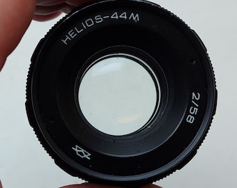 Vintage HELIOS-44M 58mm F/2 M42 (M52x0.75) screw mount lens for 35mm film SLRs  NEW!