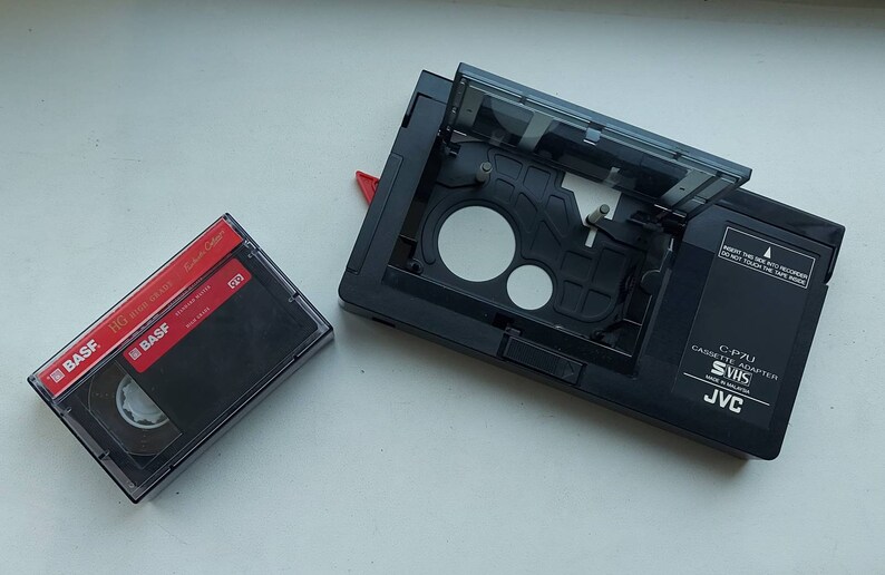 Adaptateur cassette motorisé vintage JVC CP7U VHSC Etsy France