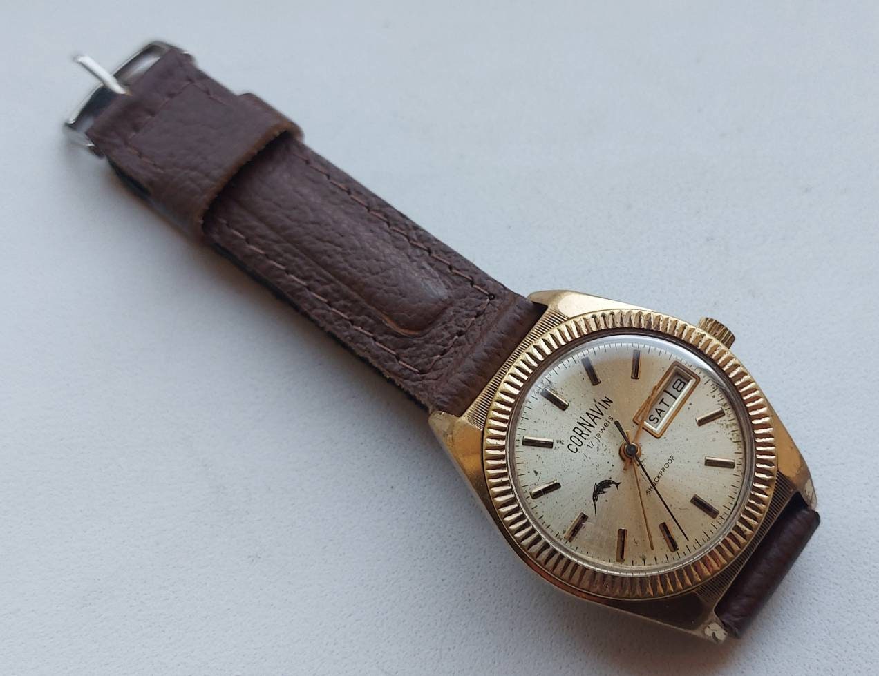 22k Gold Plated Watch Etsy UK