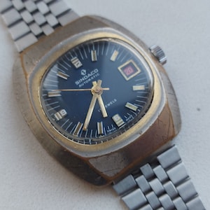 Jewel Automatic Incabloc Swiss Watch - Etsy 