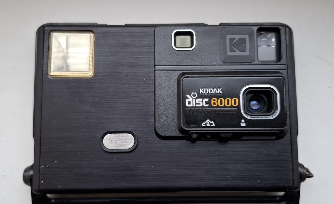 コダック KODAK DISC 6000 1981年販売 カメラ 激レア レトロ Vintage KODAK Disc 6000 Film Compact Photo Picture Point & Shoot