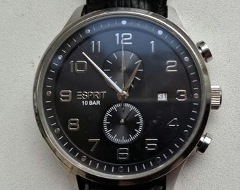 Vintage very solid men's wristwatch Espirit