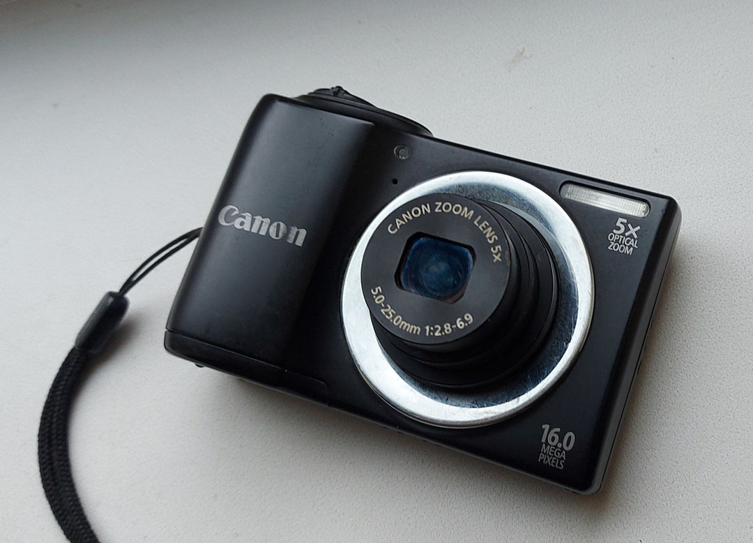 Canon Powershot A810 HD Digital Camera 16MP With Memory Card Etsy