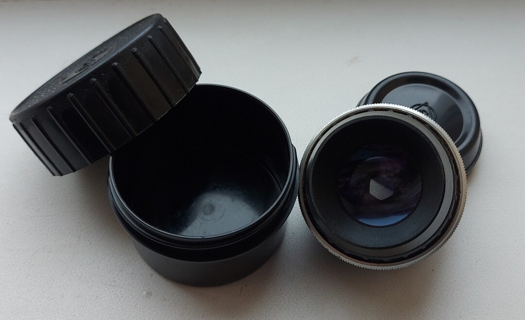 Vintage Lens Industar-23u 1: F 110 Mm M39 USSR With Original