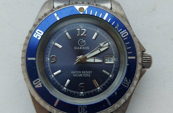 Stylish men's wrist watch Gabrix 2can 50m - image 2