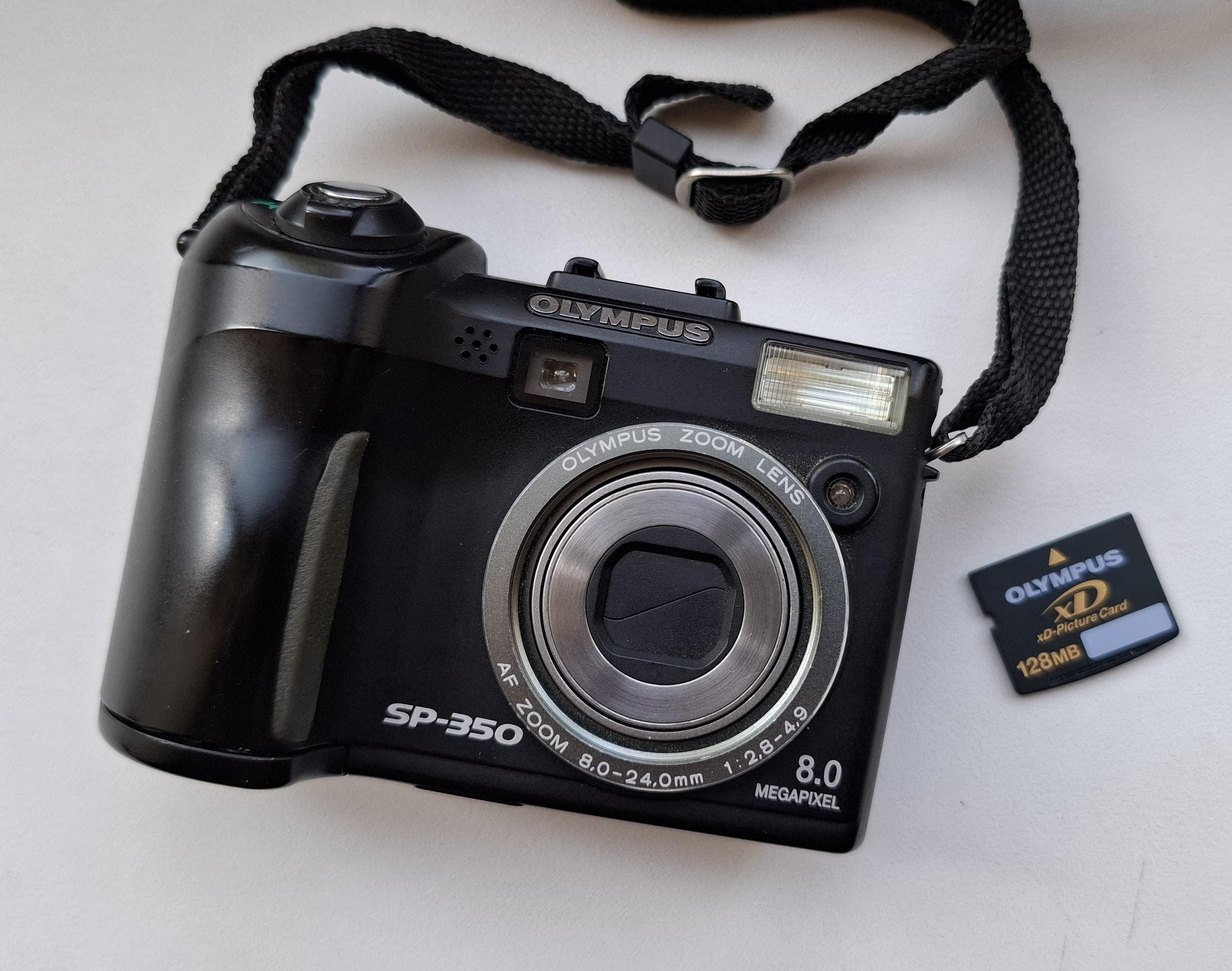 Olympus SP-350 is 8-megapixel Compact Digital Camera + 128MB Xd