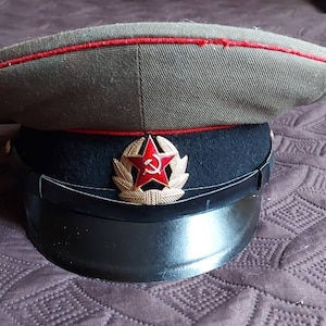 Cap of sergeants and soldiers of the ground forces of the USSR Armed Forces