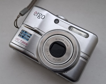 Digital Y2K camera ERGO DC 7365 7 MP with memory card 128MB included